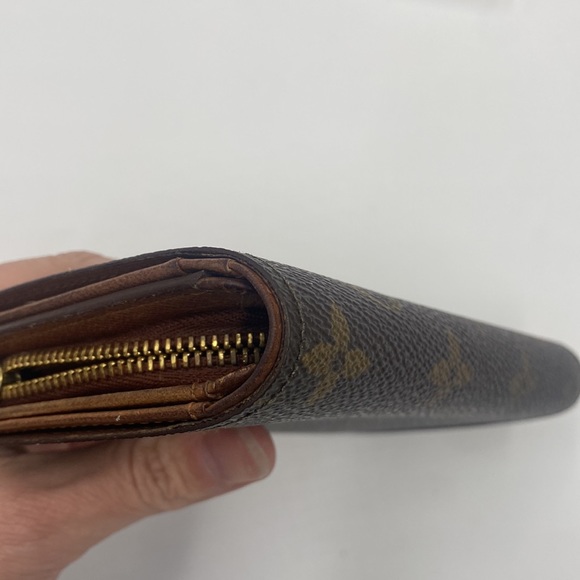 💯 AUTH. Louis Vuitton monogram Porte monnaie tresor wallet - Picture 13 of 16